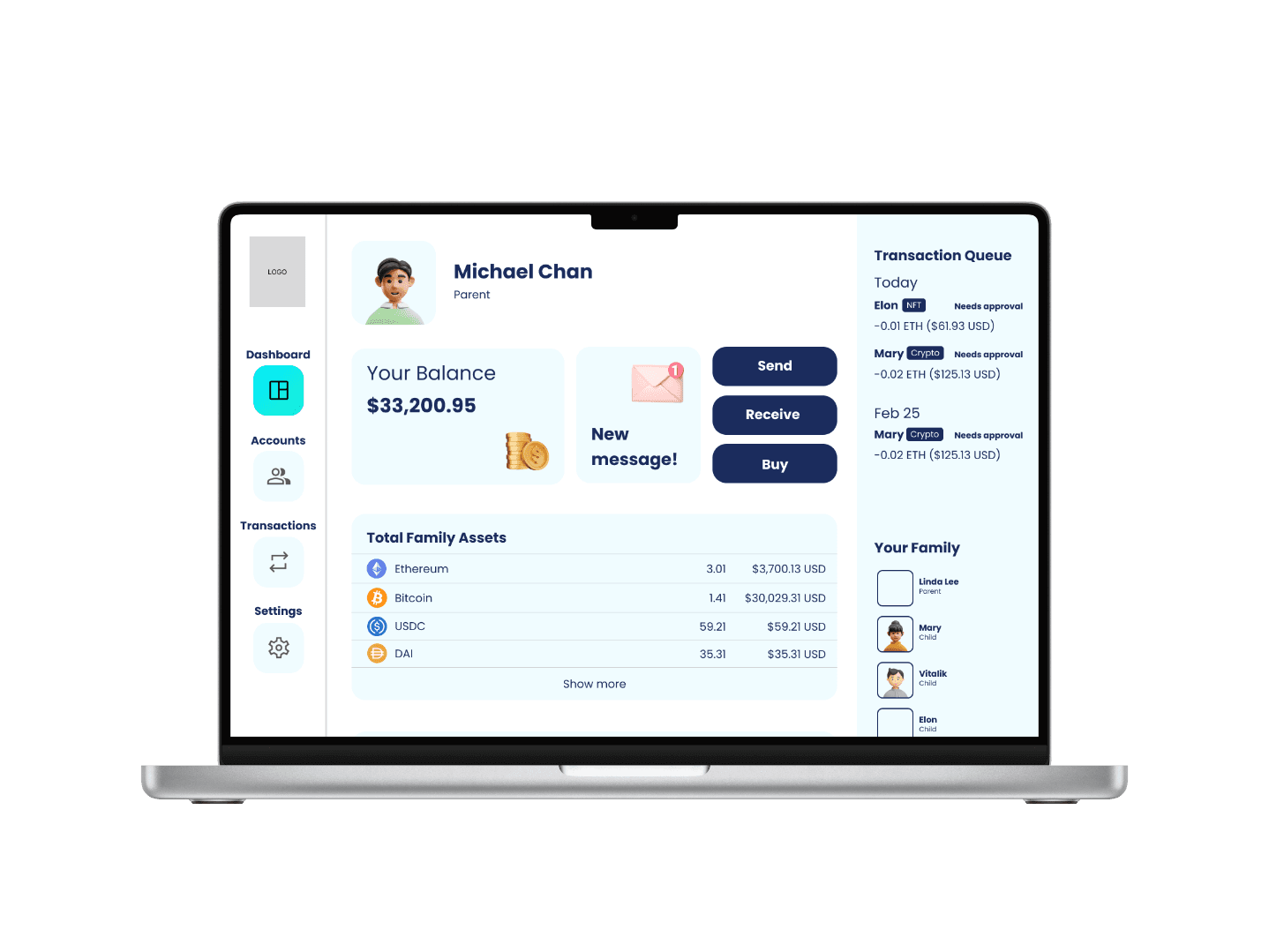 parent dashboard